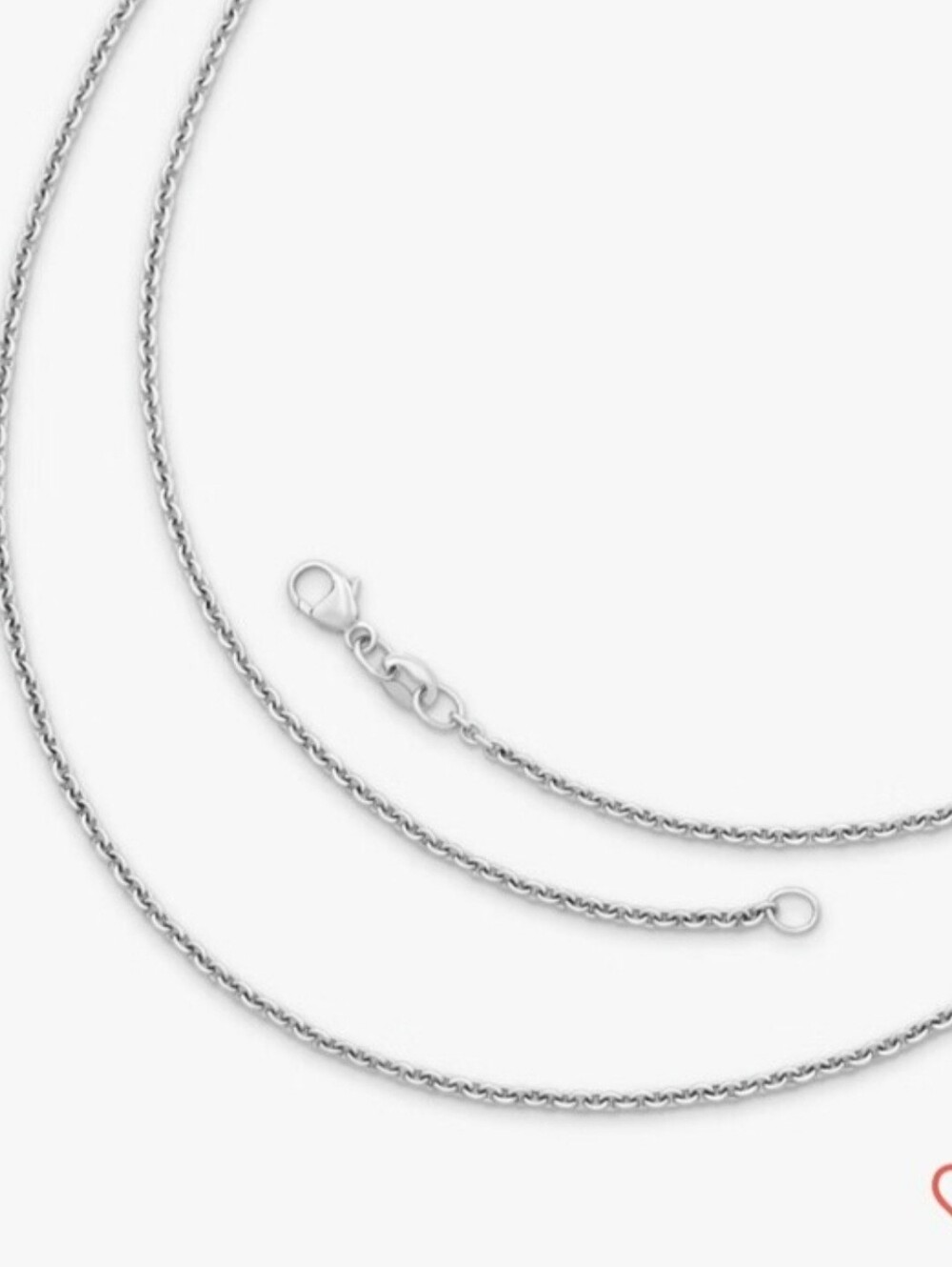 James Avery Light Curb Necklace
